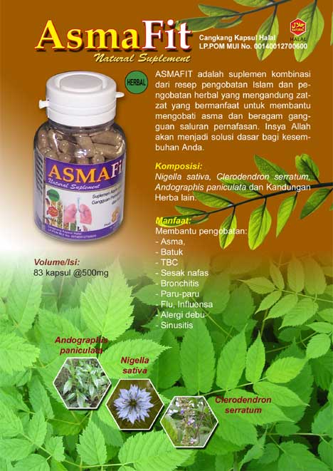 AsmaFit (Herbal Asma)  Rumah Adhwa