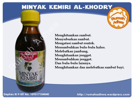 Minyak Kemiri Al Khodry Rumah Adhwa